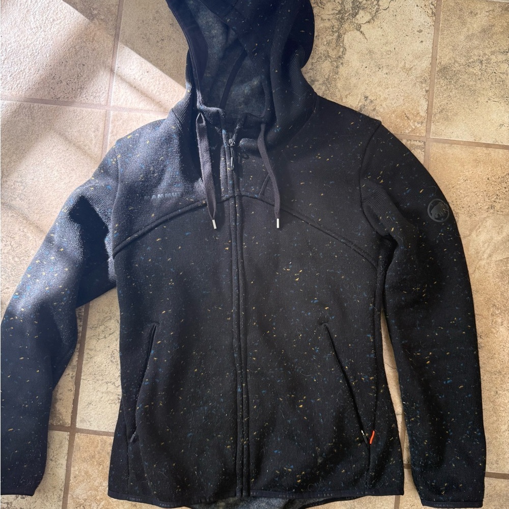 Mammut Black and Gray Fleece Jacket